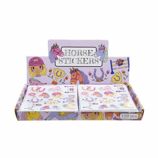 Fun Stickers Hästar Display (120 st.)