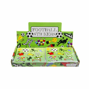 Fotboll Fun Stickers Display
