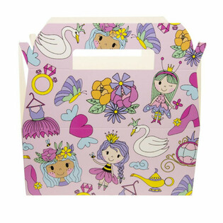 Menybox Prinsessa - Barnmenyboxar - 22,5 x 12 x 9,5 cm (24 st.)