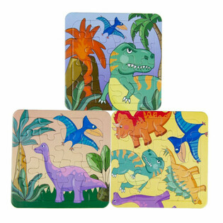 Mix Dinosauriepussel - 14x14 cm (50 st.)