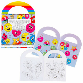 Sm&aring; Smiley m&aring;larb&ouml;cker med klisterm&auml;rken (48 st.)