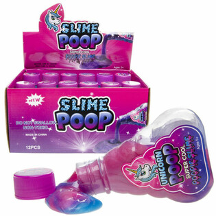 UNICORN / ENH&Ouml;RNINGSBAJS SLIME I FLASKA I DISPLAY (12 st.)