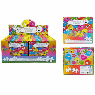 Smiley Pussel Display (12 stycken)