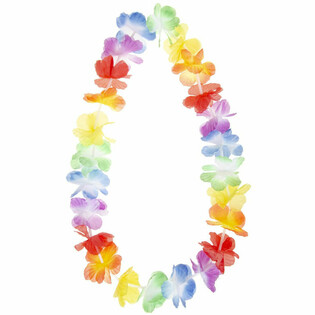 Hawaiikrans - Flerf&auml;rgad (12-pack)