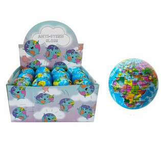Stressbollar Jordglob Display (24 st)