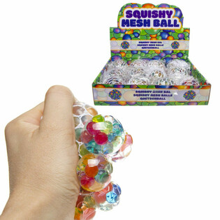 SQUISHY N&Auml;TBOLLAR I DISPLAY (12-pack)