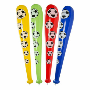 STOR UPPBLÅSBAR FOTBOLLSKLUBBA, 84 CM LÅNG (12 st.)