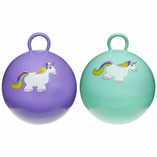 Hoppboll Enh&ouml;rning (6-pack) - 46 cm