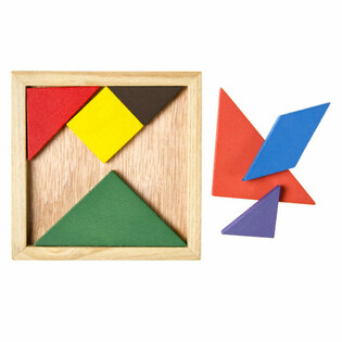 Trä Tangram Pussel Set (12 stycken)