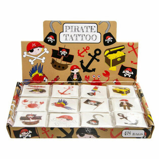 Fun Tattoos - Pirat (48-pack)