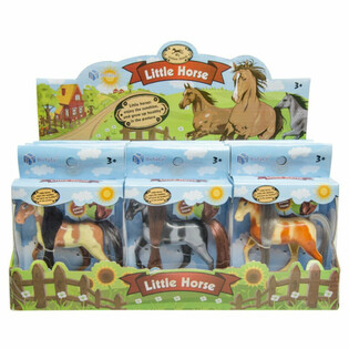 LITTLE HORSE - LEKSAKSHÄST I DISPLAY (12 st.)