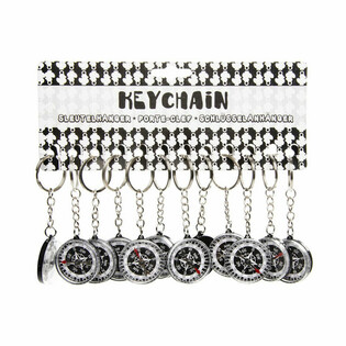 KOMPASS NYCKELRINGAR (48-pack)