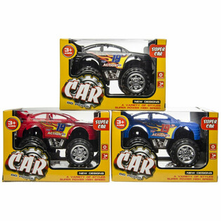 Monster Truck i Displaybox (6 styck)