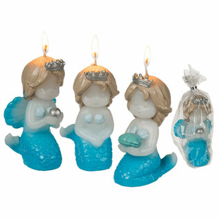 **SUPERBILLIGT** SJ&Ouml;JUNGFRU / MERMAID-LJUS I DISPLAY (12 st.)