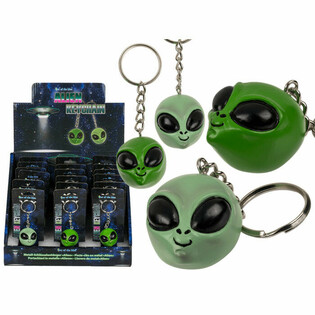 **MEGA BILLIGT** ALIEN NYCKELRING (18 st.)