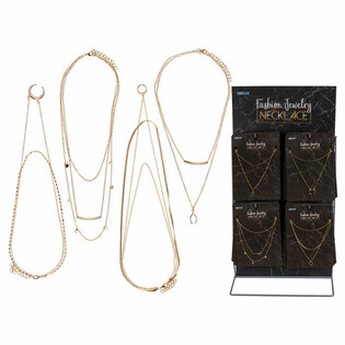 **MEGA BILLIGT** KOMPLETT DISPLAY MED MODESMYCKEN - HALSBAND (48 st.)