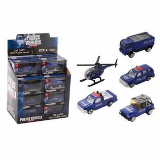 DIE CAST - MIX POLISFORDON, SKALA 1:64 I DISPLAY (24 st.)