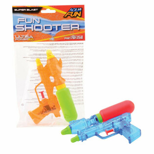 AQUA FUN - VATTENPISTOLER, 16 Cm. - HEADERKORT (12st.)