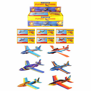 XXL Skumflygplan Display (24 st)