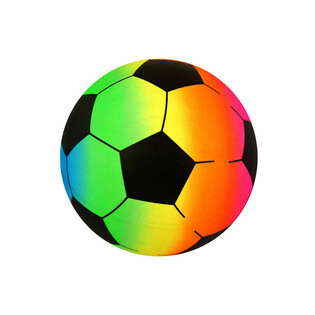 REGNBÅGSFÄRGAD FOTBOLL Ø20CM (12 st.)