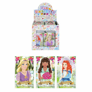 Prinsessanteckningsb&ouml;cker i Display (168 st)