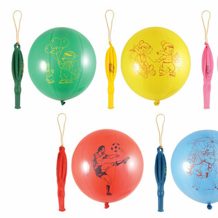 5-pack Punchballonger (Bounce Ballonger) i f&ouml;rpackning