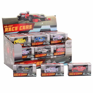 MIX F1-RACERBILAR - SKALA: 1:72 - I DISPLAY (36 st.)