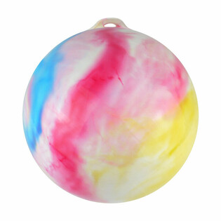 Marmorerad F&auml;rgad Boll &Oslash; 25 cm med Krok (12-pack)