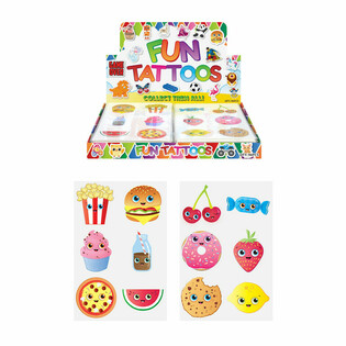 Roliga Tatueringar - Matansikten Display (96 st)