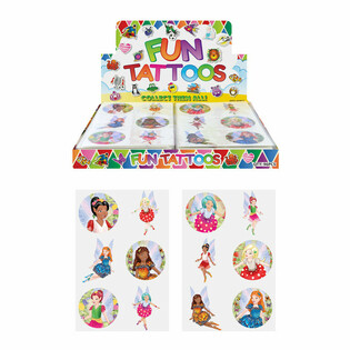 Fun Tattoos - &Auml;lva / Fairy Display (96 st)