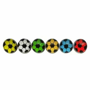 Studsbollar Fotboll Mix - Ø 3,2 cm (50 st)