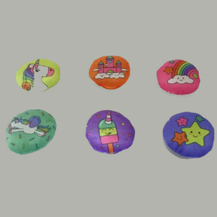 PLYSCH - ENHÖRNING - DIAMETER: 10 CM (48 st.)
