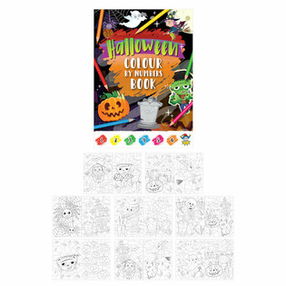 M&aring;larbok M&aring;la efter nummer - Halloween (48 st.)