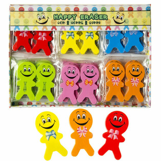 Glada Smiley-suddgummin 2-pack (36 set)