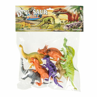 Dinosaur World: 8-delat Set med Stora Dinosauriefigurer