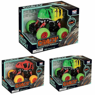 Stora Pull Back Dinosaurie Monster Trucks - Lyxig Presentbox (2 st)
