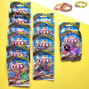 CRAZE LOOPS LOOM - BLINDBAGS - I DISPLAY (12 styck)