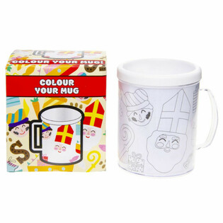 SINTERKLAAS - F&Auml;RGL&Auml;GG DIN EGEN MUGG (2 st)