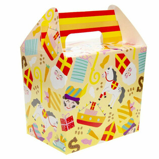 SINTERKLAAS MENYBOX / PRESENTASK 14x10x17 cm (12-pack)