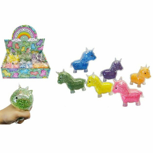 Kl&auml;mleksak Glitter Enh&ouml;rning Display (12-pack)