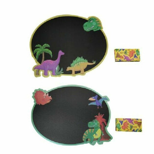 Dinosaurie Griffeltavla med Krita i Display (24 st)