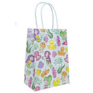Presentpåsar i Papper Sjöjungfru - 12-pack