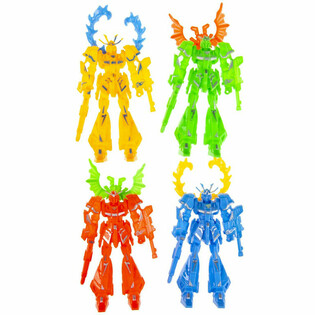 Actionfigur Robot - Mixade Färger (36 st.)