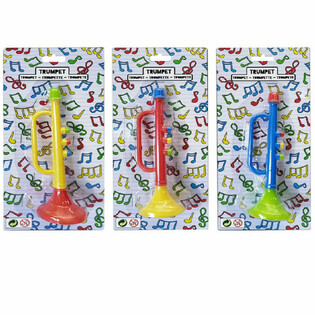 Trumpeter på Kort - 15 cm - Blandade Färger