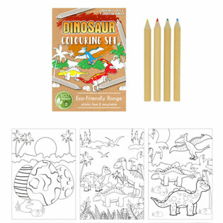 Dinosaurie ritset ECO FRIENDLY (25 styck)