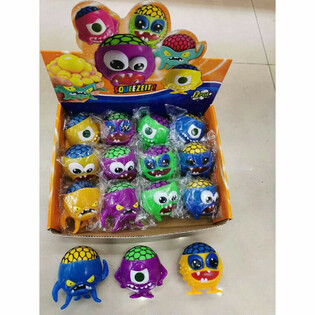 ROLIGA SQUEEZE-MONSTER - I DISPLAY (12 ST)