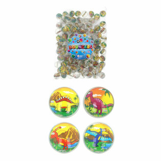 Mix Dinosaurie Studsbollar &Oslash;3.3cm (100 styck)