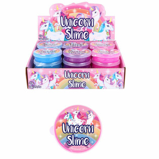 Enh&ouml;rningslem / Unicorn Slime i Display (24 st)