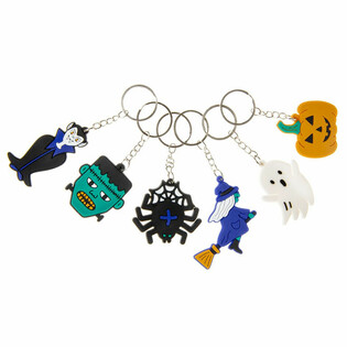 HALLOWEEN Mix Nyckelringar (48 styck)
