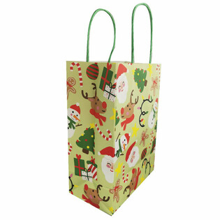Julpapperspåsar för Presenter (12-pack)